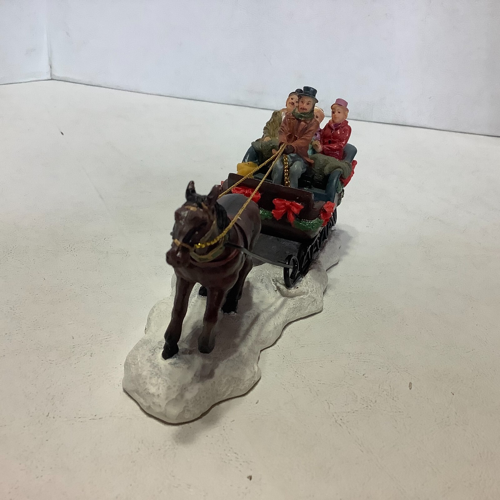 St Nicholas Square Sleigh Ride Christmas w/Box