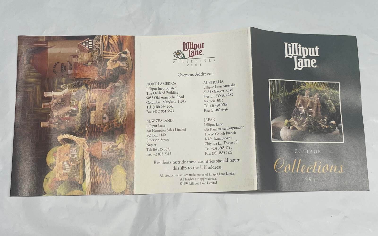 Lilliput Lane Granny Smiths House w Deed 2.75″ x 2.5″ x 2.5″ New NIB
