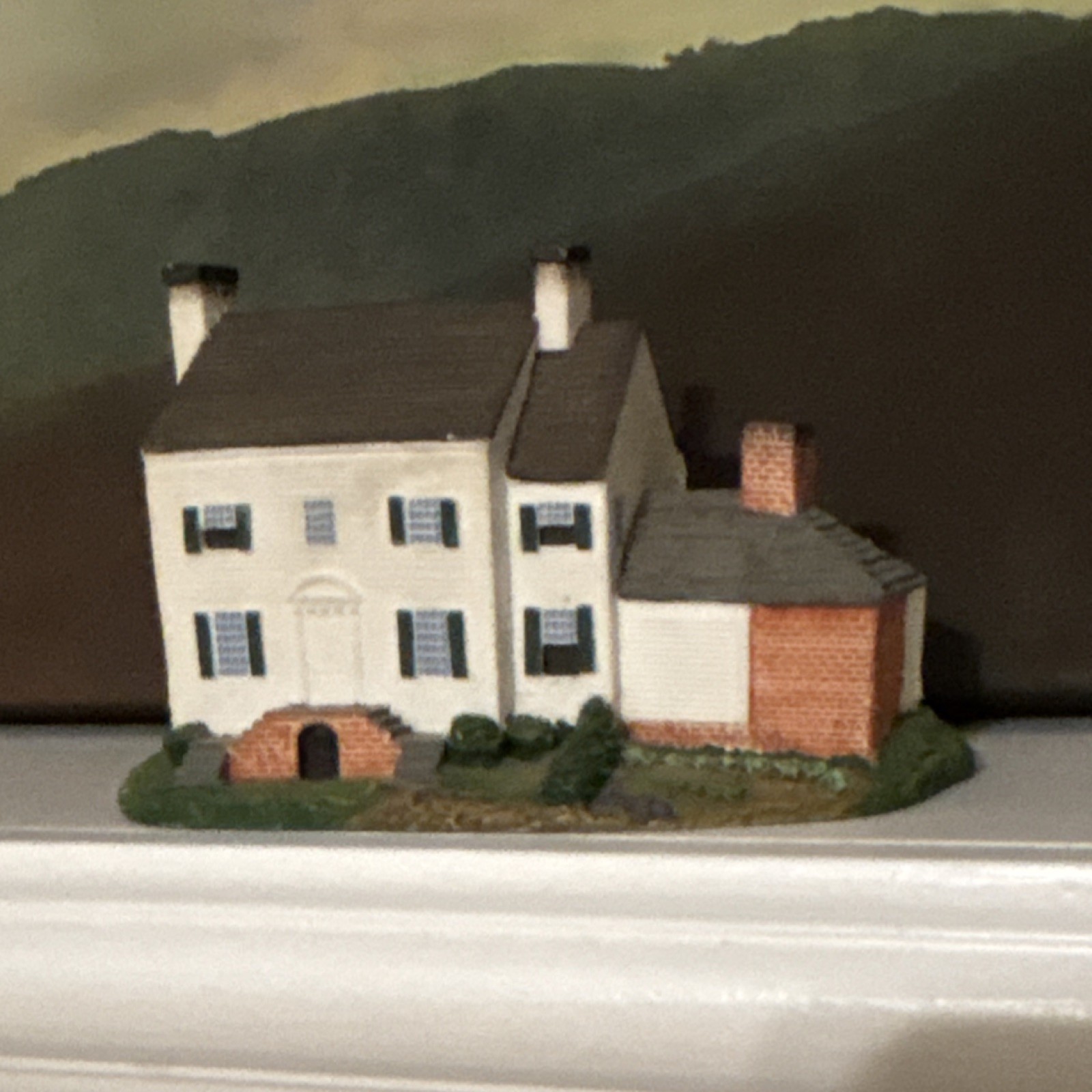 Gone With The Wind Scarlett’s Pride Resin House Signed Karl Blau 1993