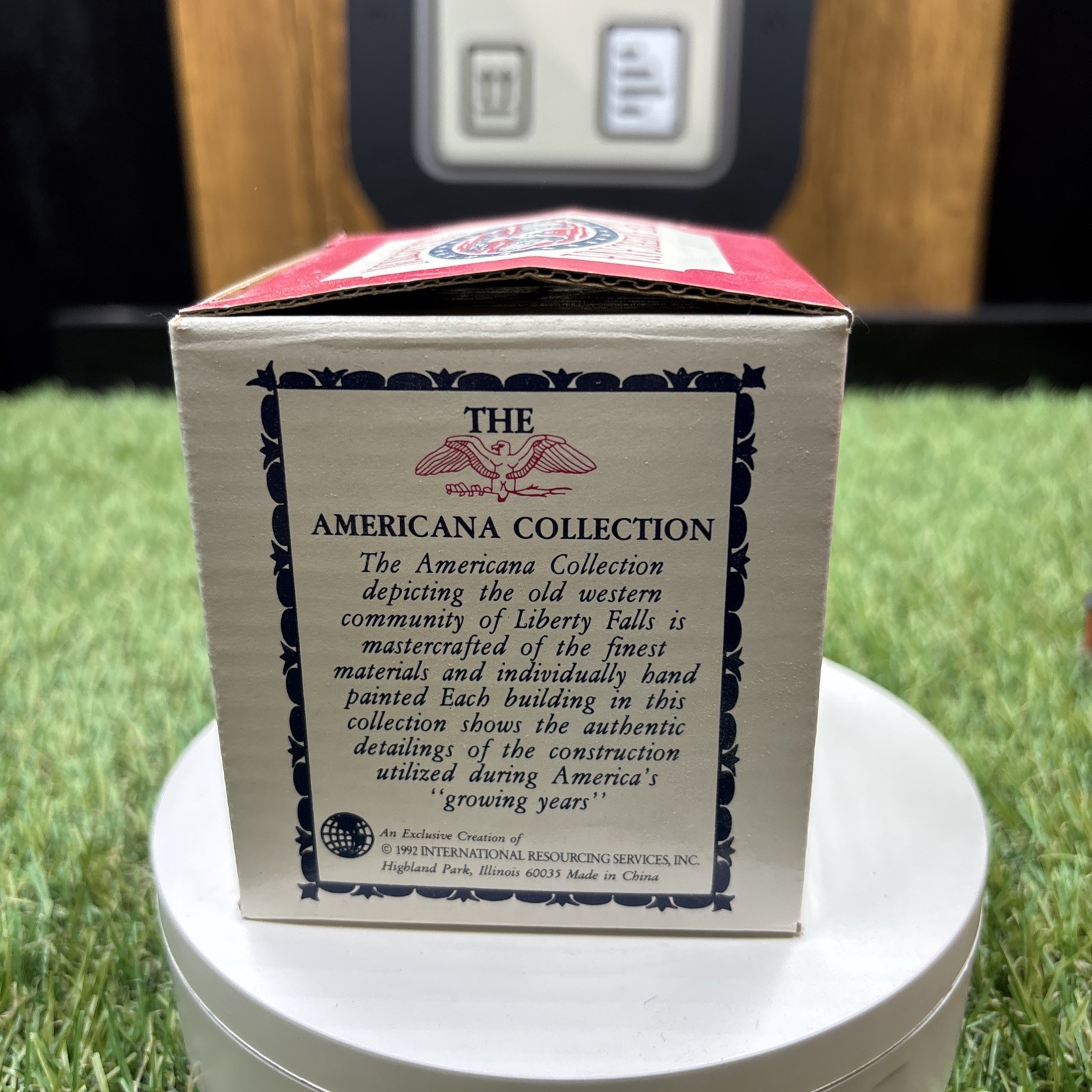 1992 Liberty Falls Fire Station AH10 Americana Collection in box