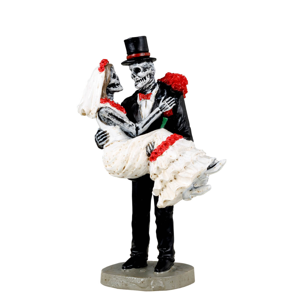 Lemax 2023 Day Of The Dead Bride & Groom Spooky Town #32201 Married Newly Dead