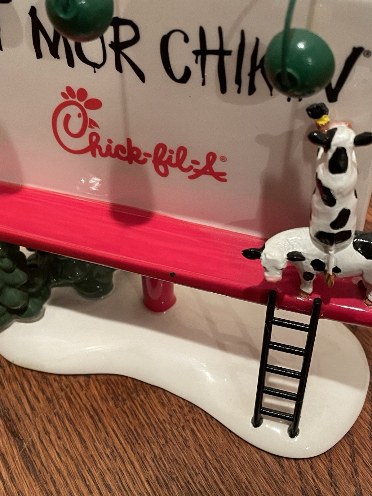 Department 56 Chick-Fil-A Eat Mor Chikin Billboard
