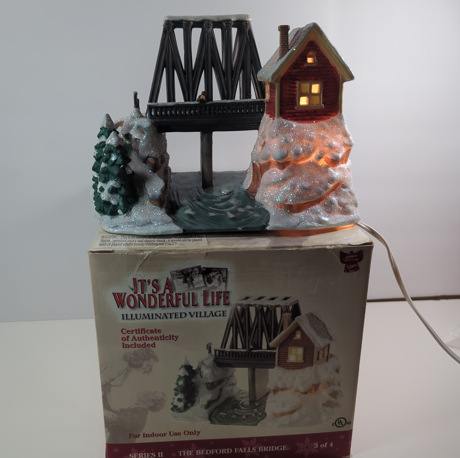 Enesco It’s A Wonderful Life Series II The Bedford Falls Bridge 2003