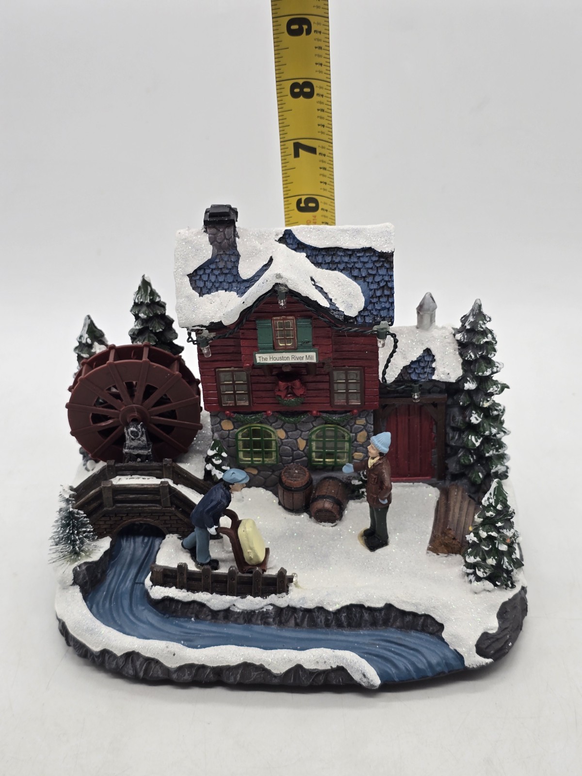 Carole Towne Collection 2021 The Houston River Mill Village Collectible LED