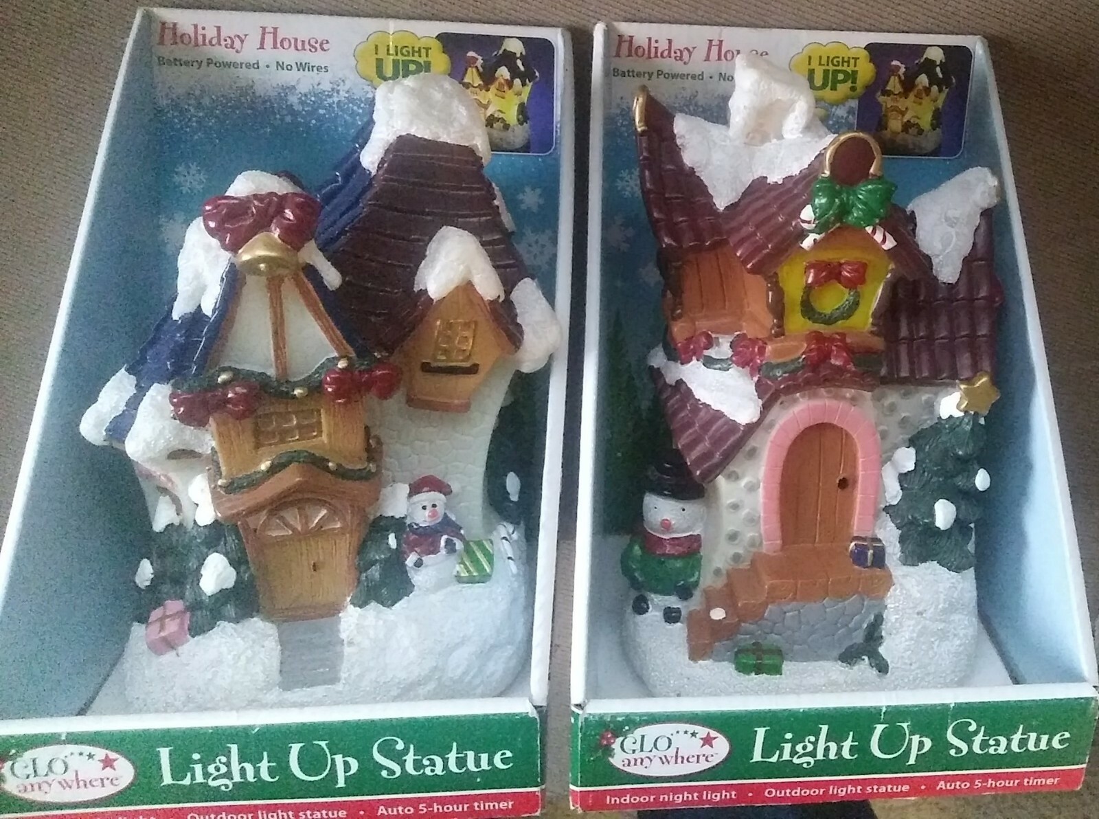 Holiday House I Light Up! GLO** Anywhere Light Up Indoor/Outdoor Lite Statue-New
