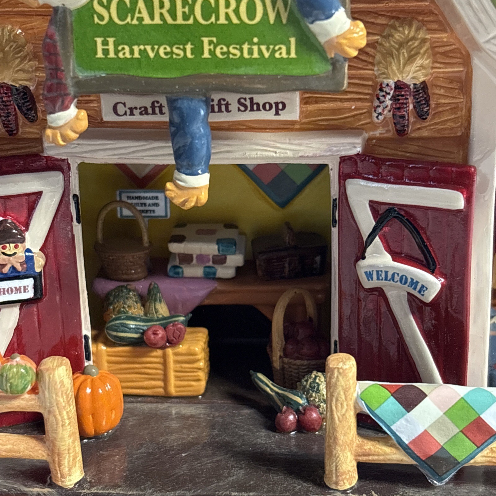 Dept 56 Snow Village Collection Scarecrow Harvest Festival Brand New Unused NIB