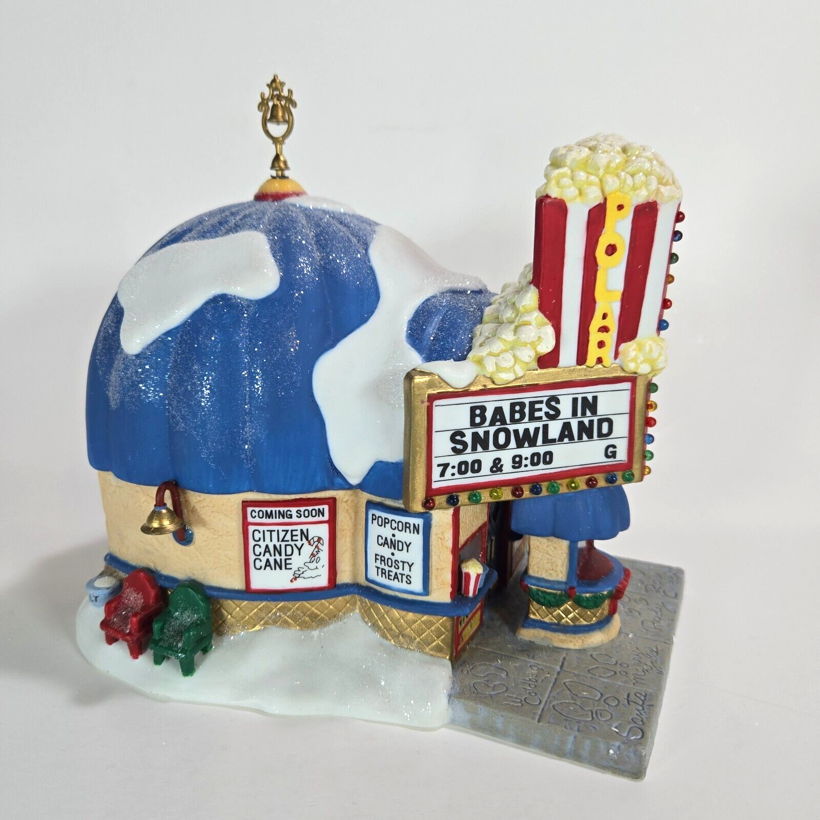 Dept 56 Polar Palace Theater #56.56741 North Pole Village Elfland Movies