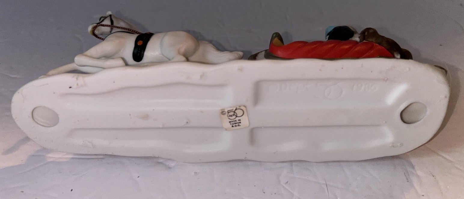 Department 56 Heritage Village Figures “Dickens’ Sleighride” w/ Box
