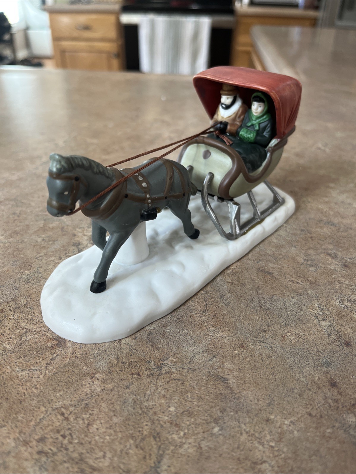 Department 56 Dickens Village One Horse Open Sleigh With Box