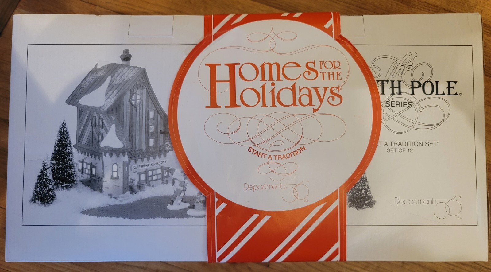 Vintage Dept 56 North Pole Series START A TRADITION #56390 RETIRED Brand New!