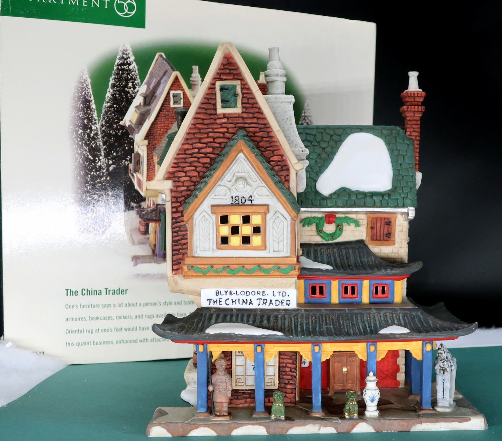 Dept 56 – Dickens Village Series – ” The China Trader” – Heritage Village #58447