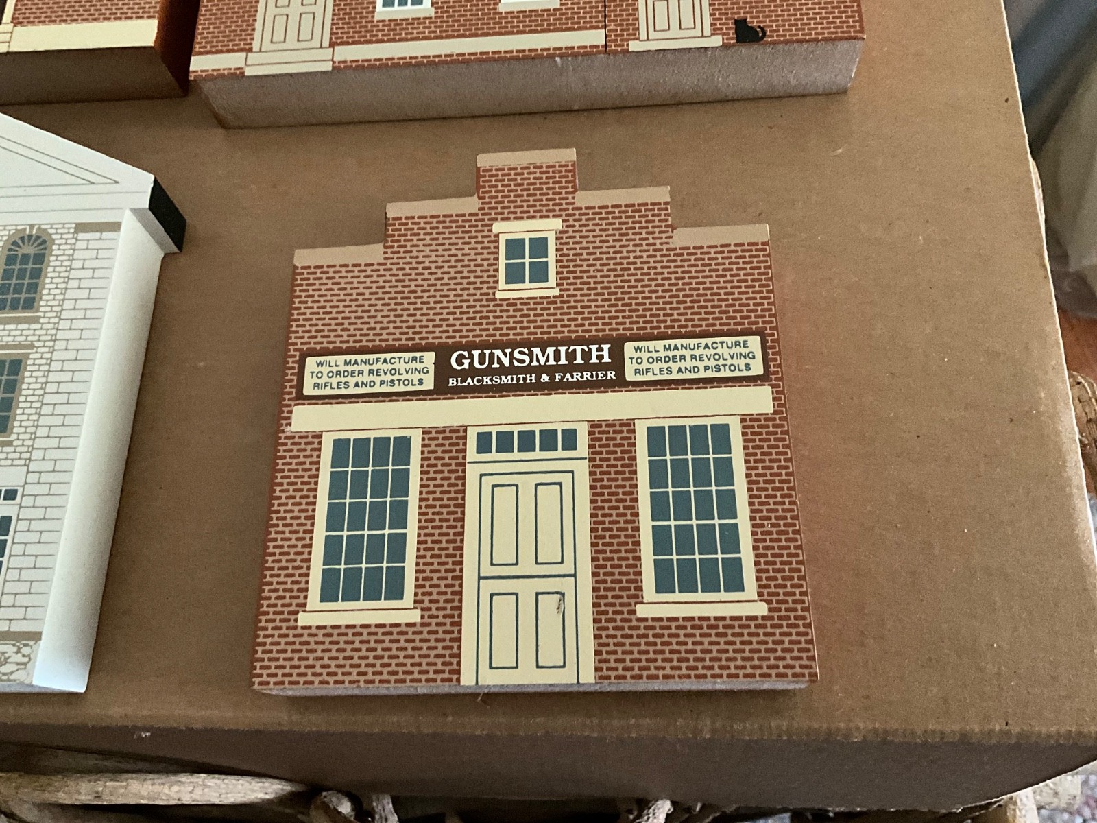 The Cat’s Meow Village 1995 Historic Nauvoo Series – Set of Four – NEW