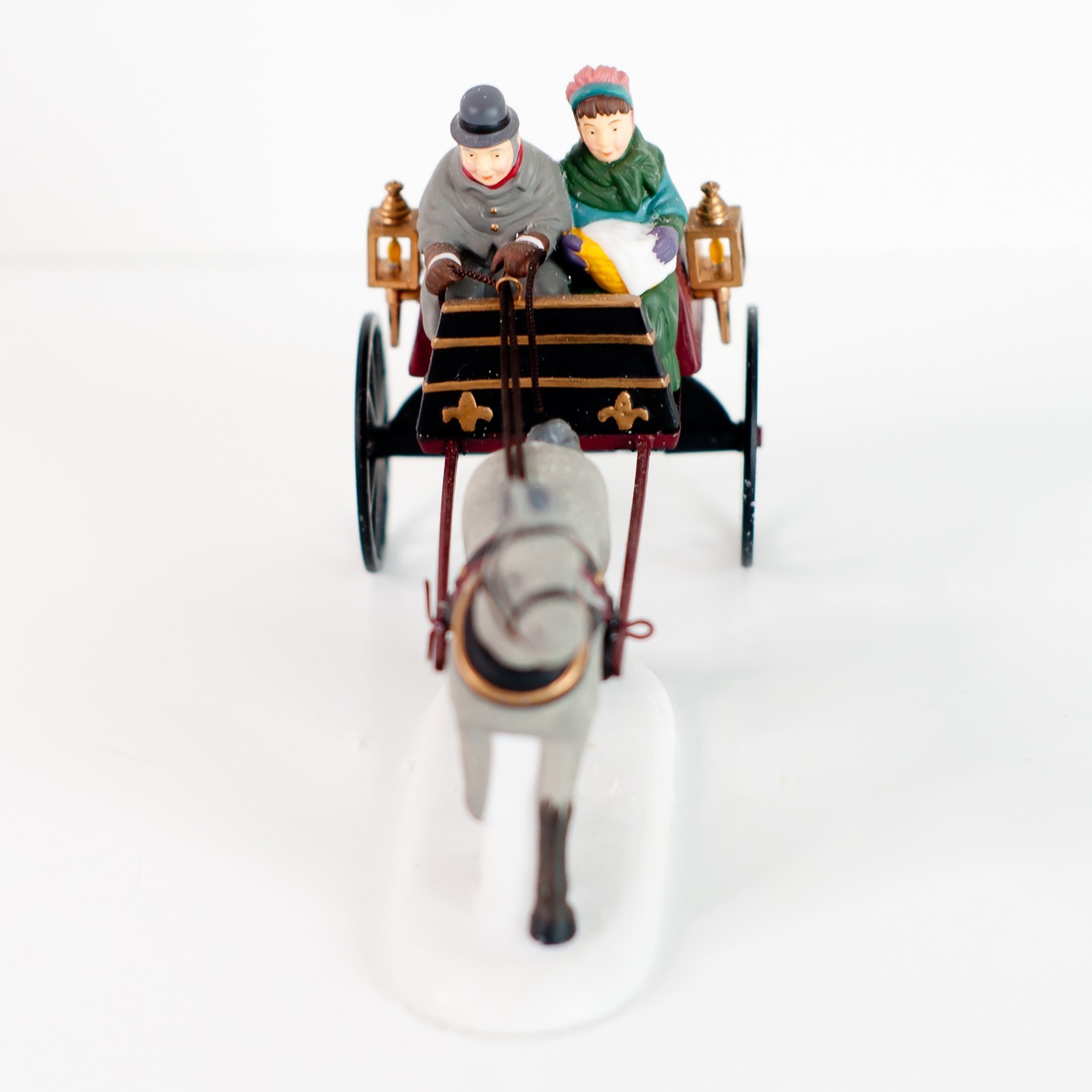 Department 56 Red Christmas Sulky #56.58401 Dickens Village Porcelain