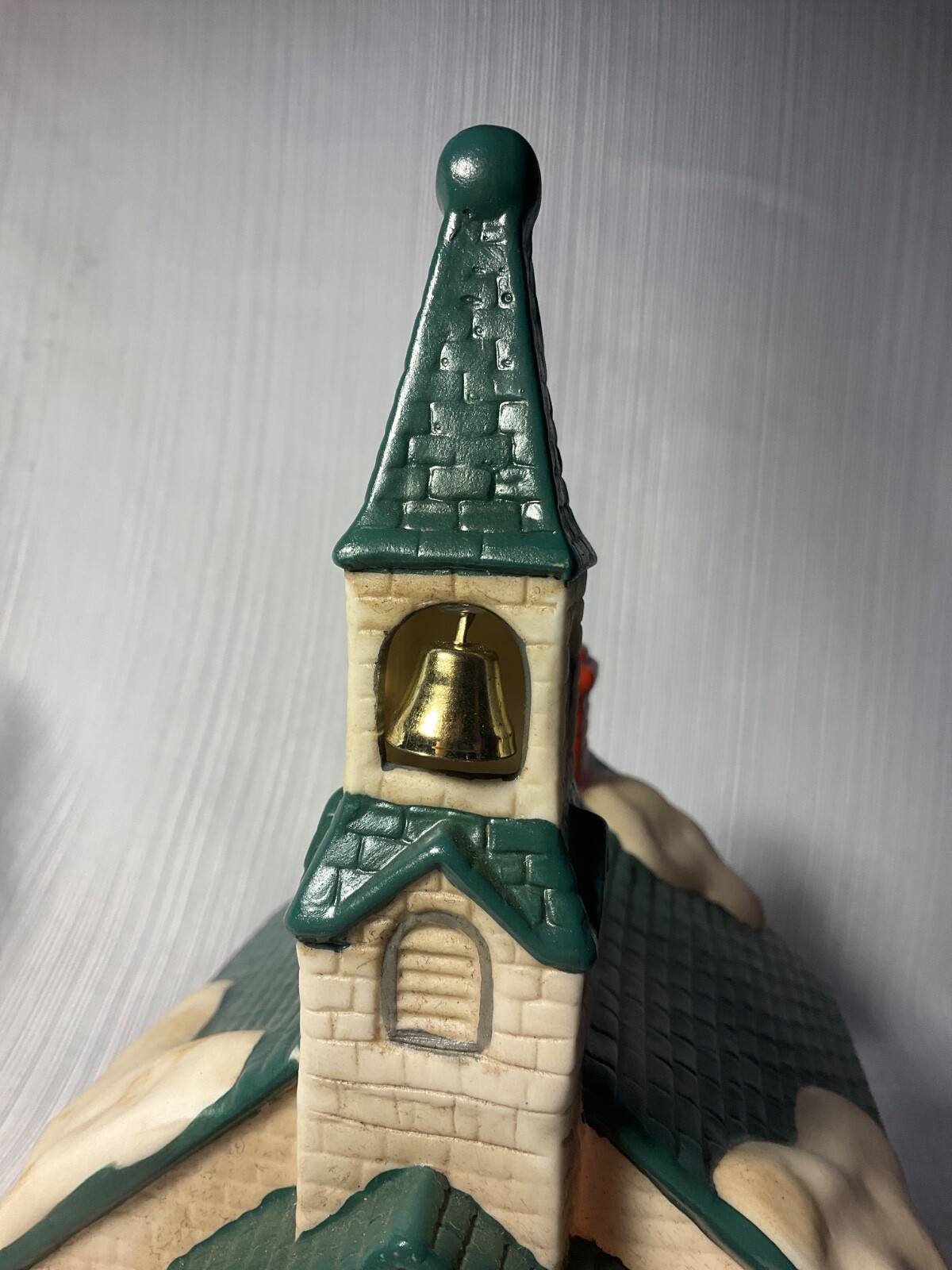 Frank’s Winter Time Stained Glass Lighted Church
