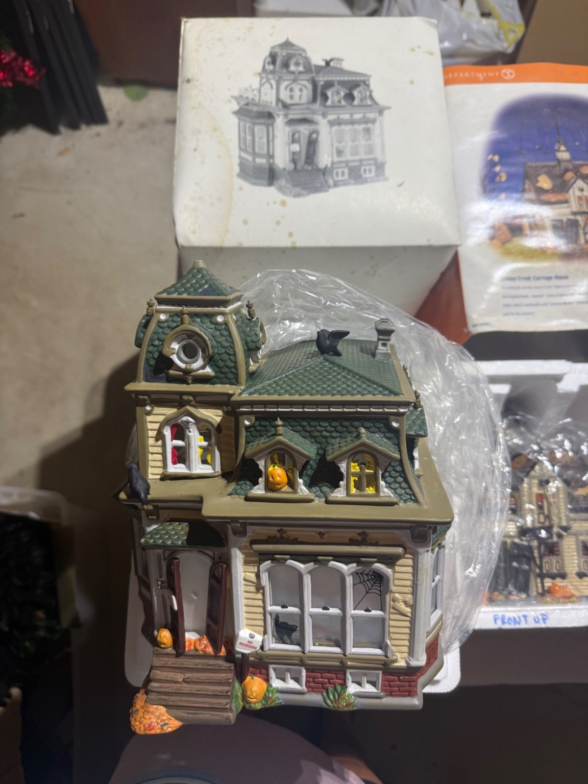 Department 56 Snow Village Halloween Lot