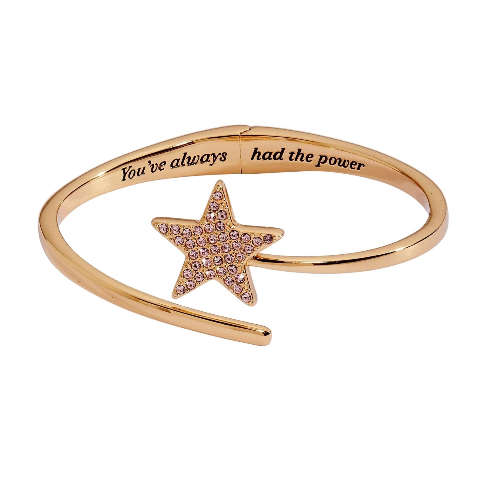 Alex and Ani The Wizard of Oz™ Glinda Wand Bypass Cuff Gold AL250976FSG