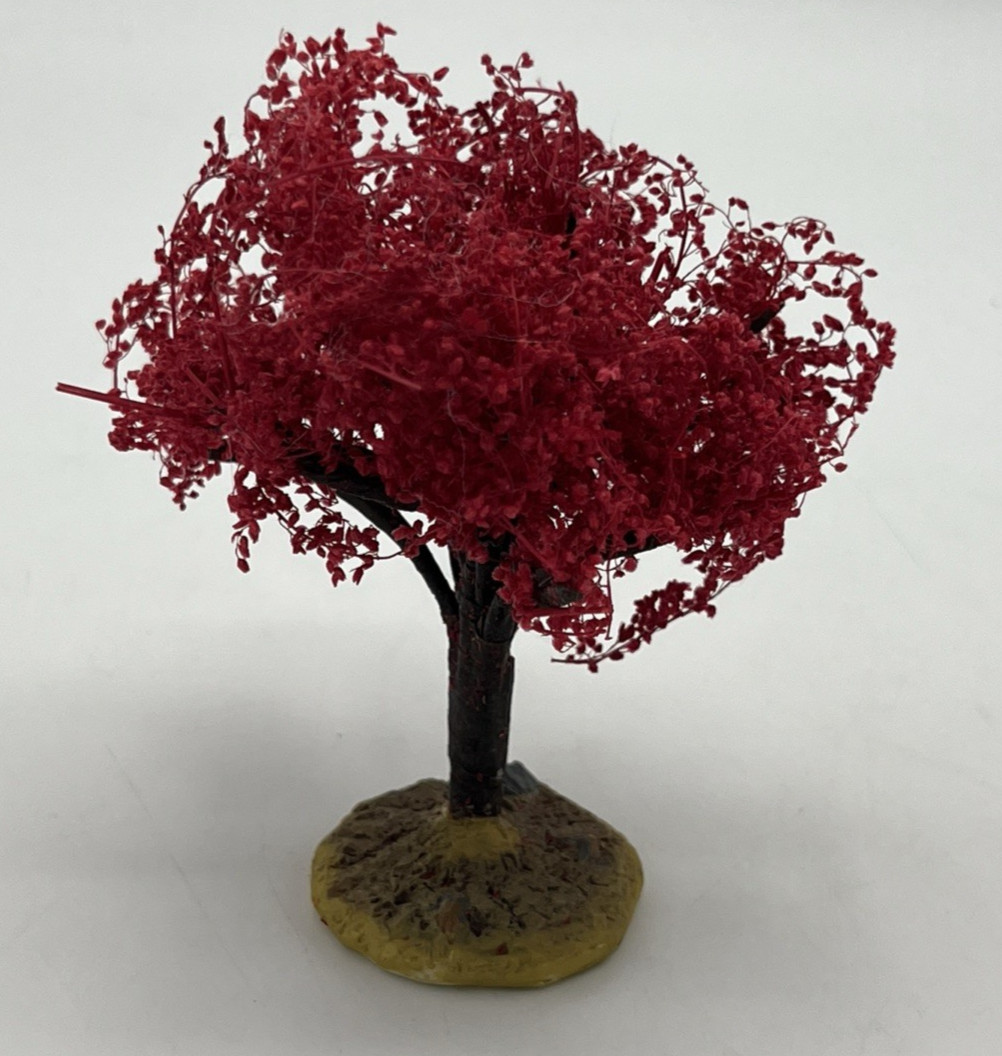 Lemax Spooky Town Halloween Village Autumn Oak Tree Set of 2 Small 04505