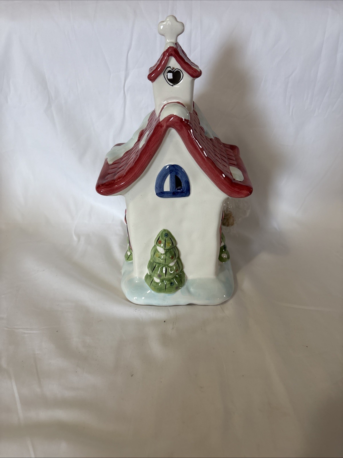 Vintage Elements Christmas Village Church No Lights