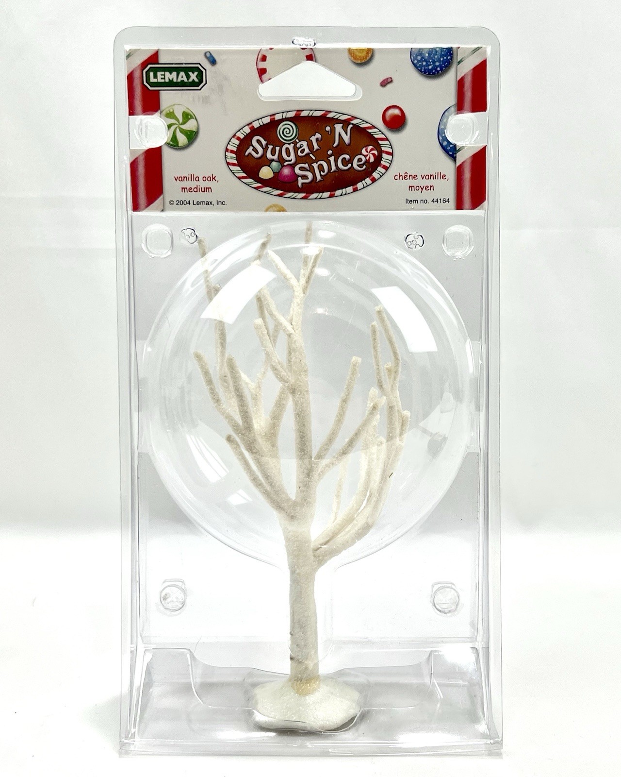 Lemax Sugar N Spice Vanilla White Oak Tree Medium Christmas Halloween Village