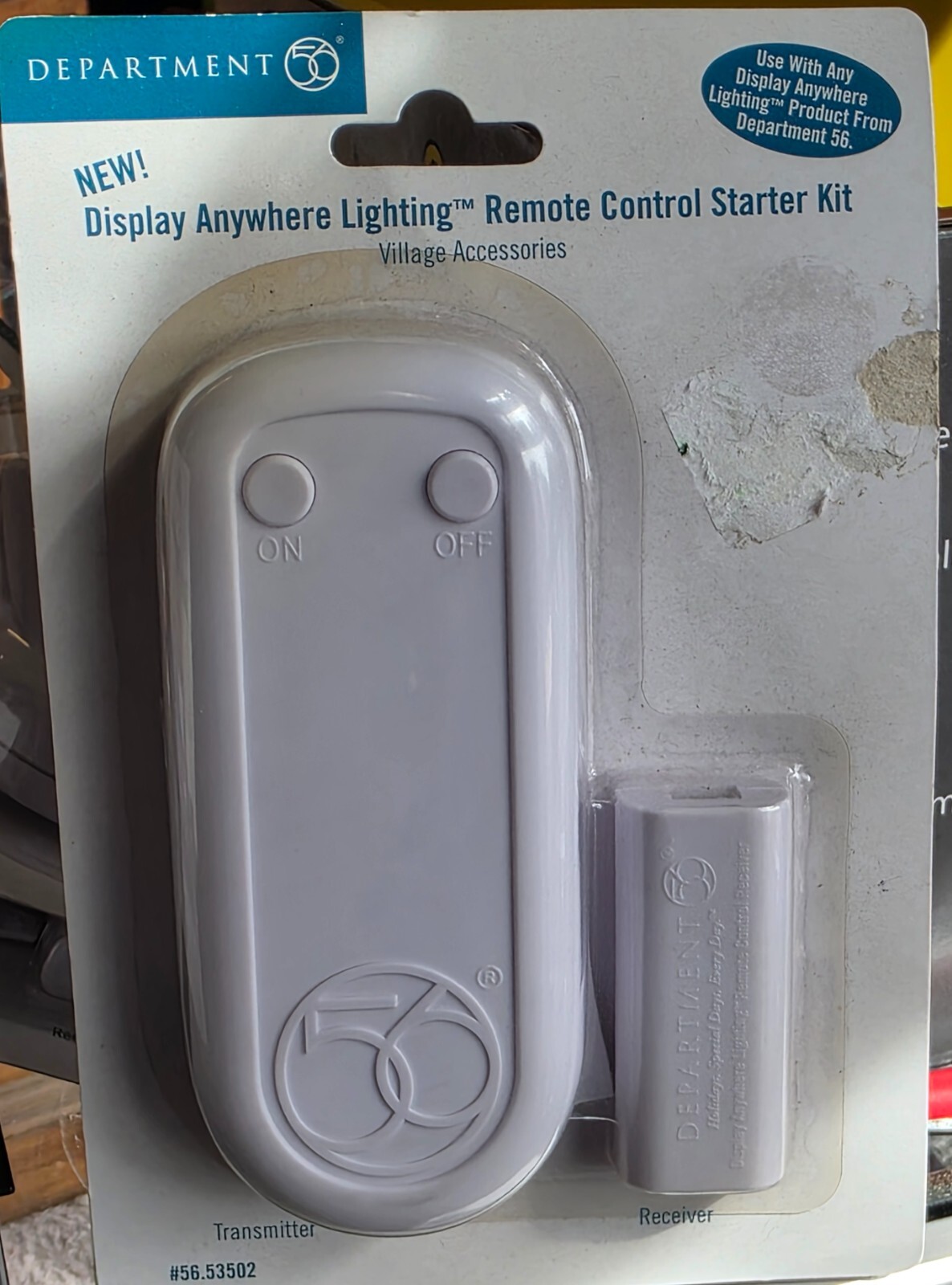 Department 56 Display Anywhere Lighting Remote Control Starter Kit – New