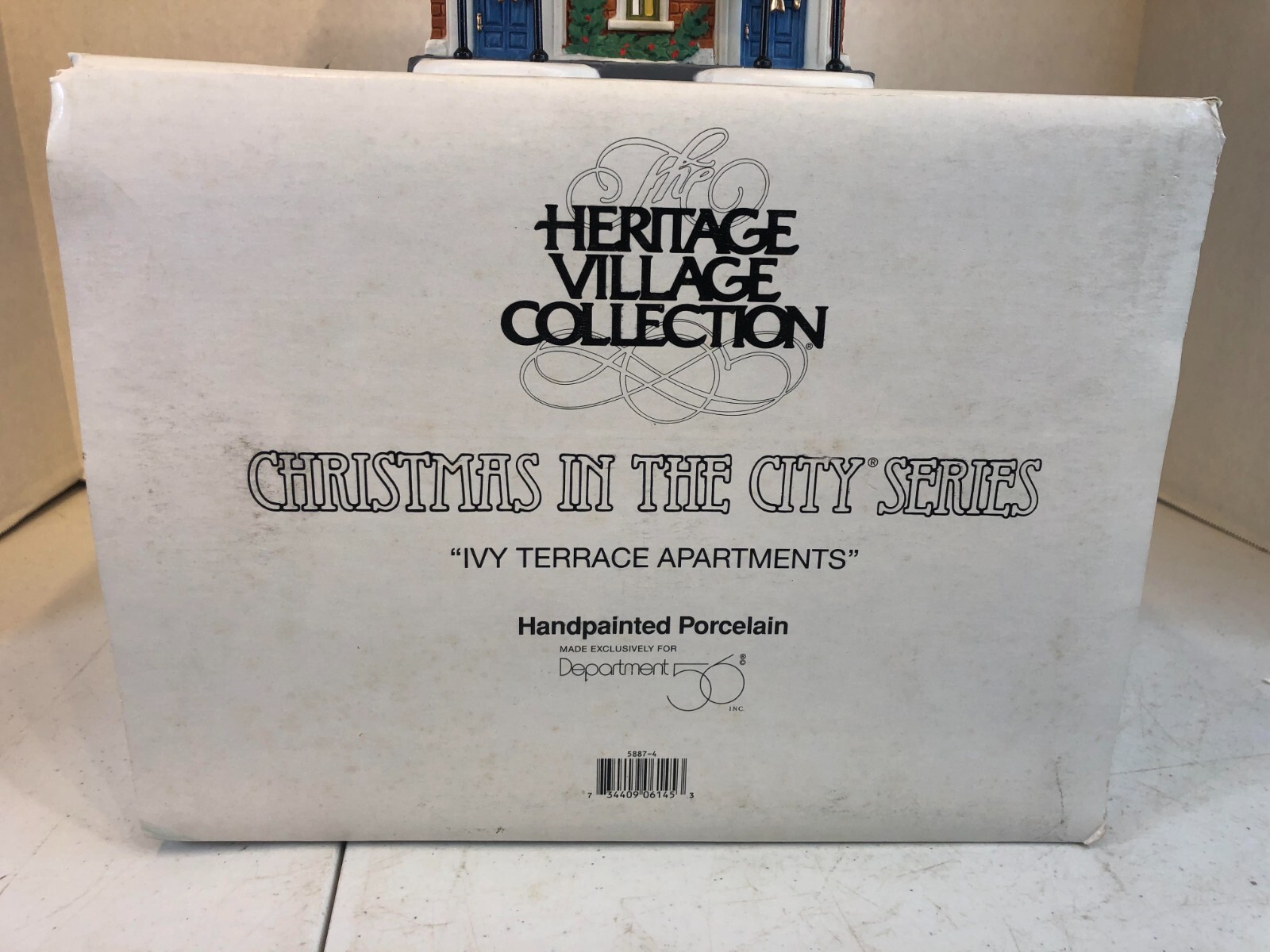 Department 56 heritage Village Collection Ivy Terrace Apartments