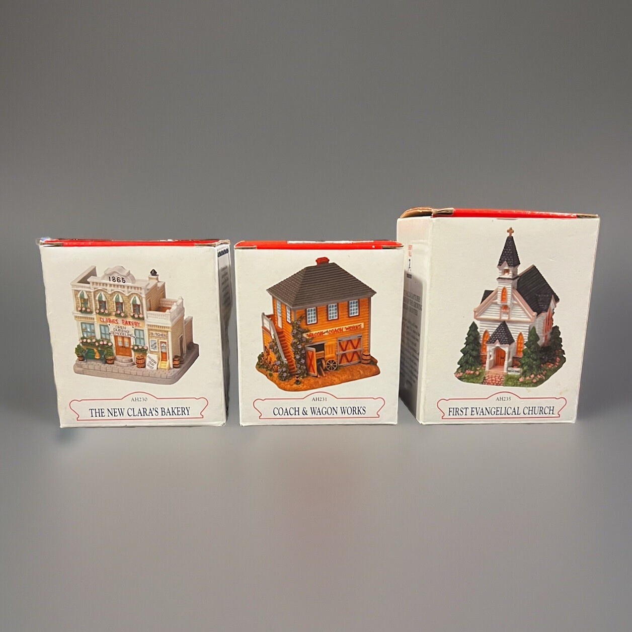 3 Liberty Falls Americana Collection 1994 – Church, Bakery & Wagon Works