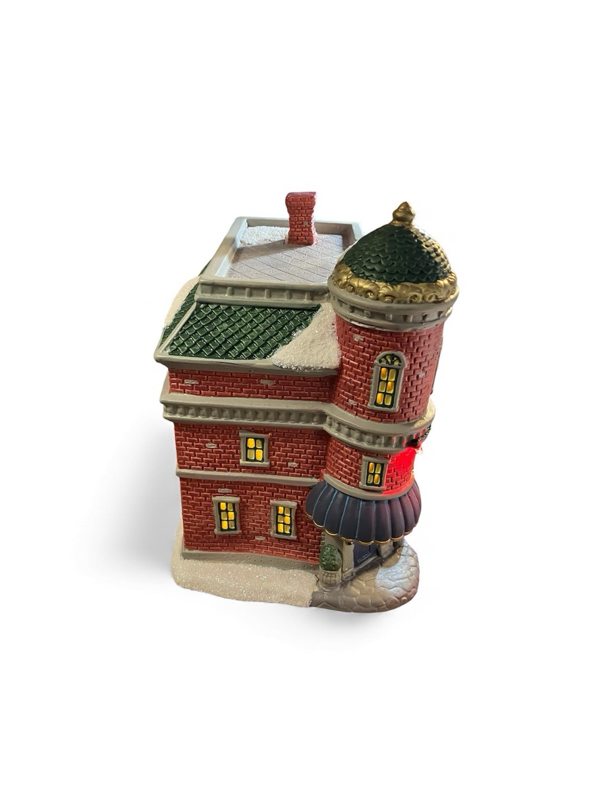 Carole Towne Megan Hill Bistro 2023 Christmas Village LED Lights NEW OPEN BOX