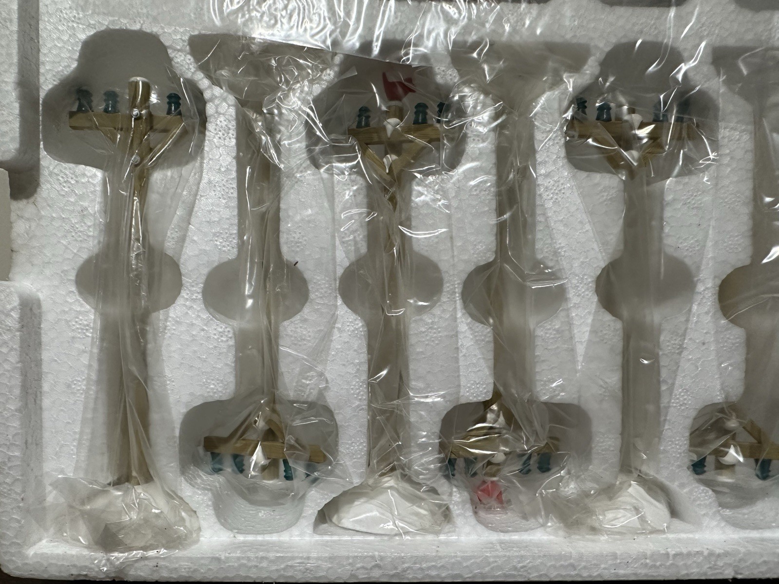Department 56 Christmas Village Telephone Poles, NEW