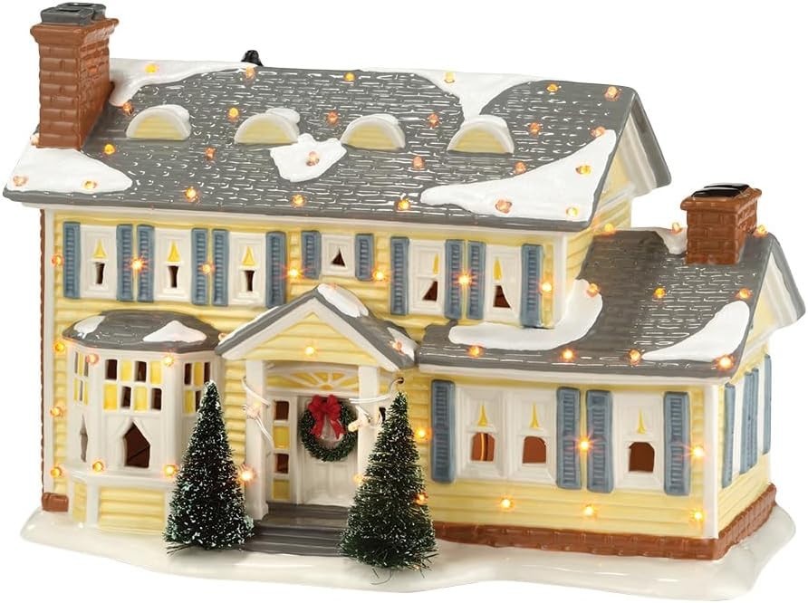 The Griswold Holiday House Dept 56 Snow Village 4030733 Christmas Vacation Clark