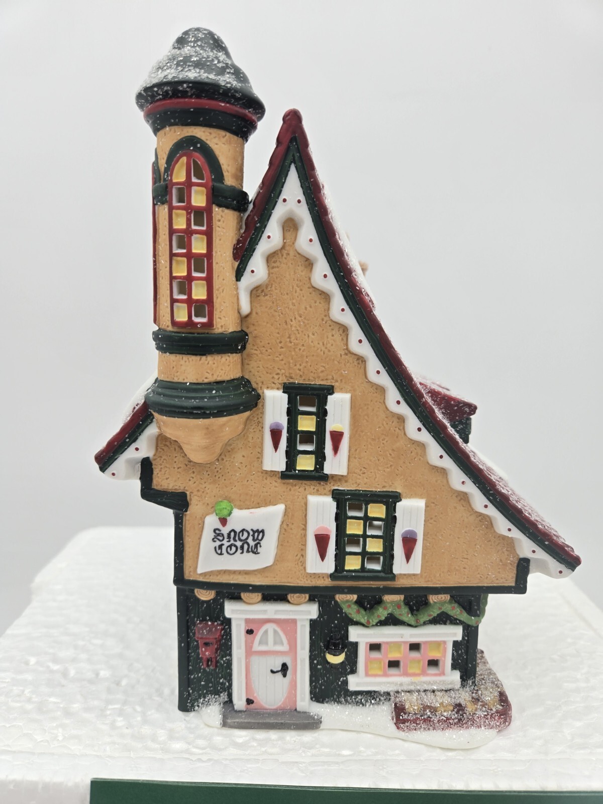 Dept 56 North Pole Elfin Snow Cone Works