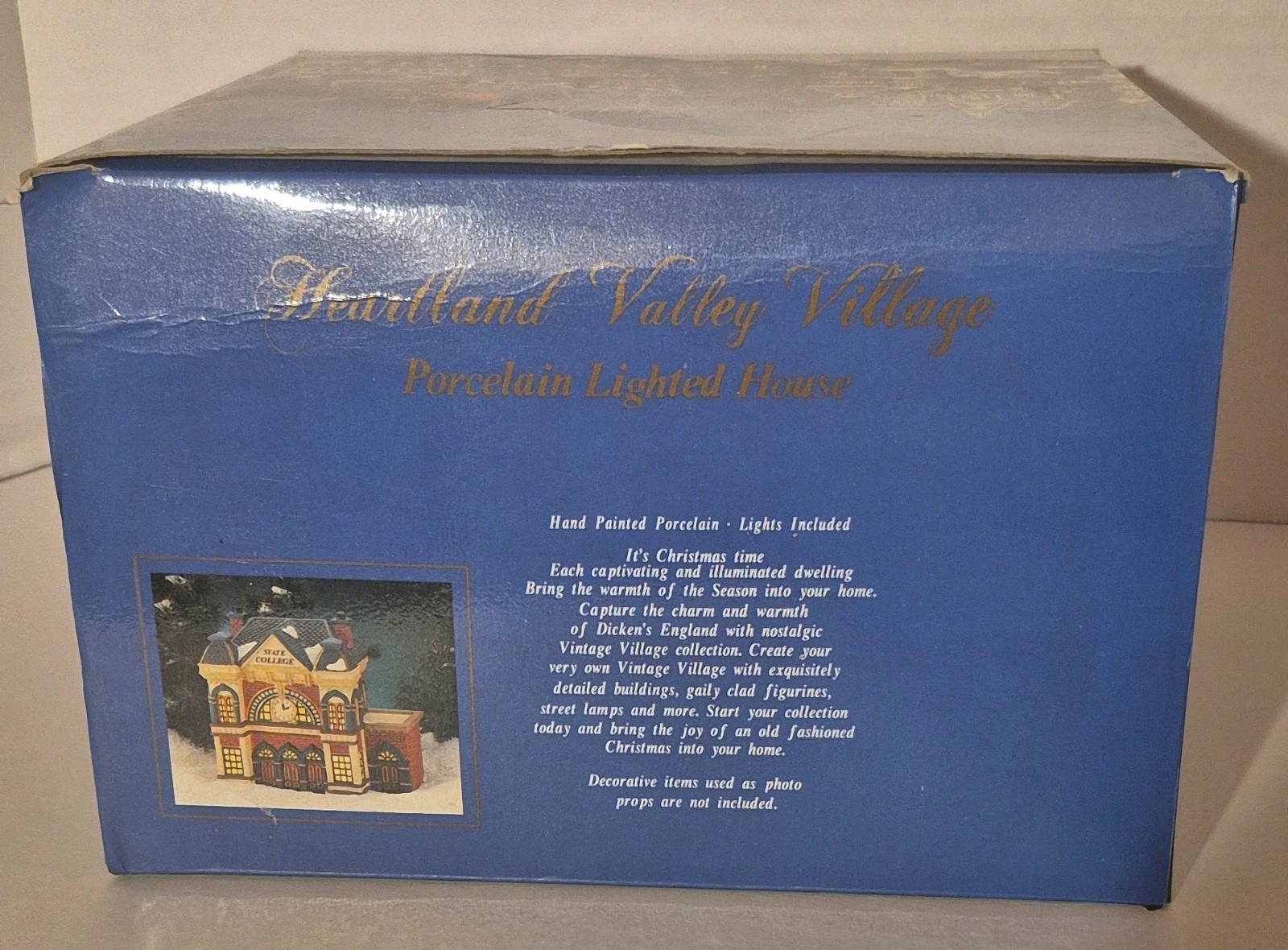 Heartland Valley Village STATE COLLEGE Ltd. Edition 1997 Original Box No Light