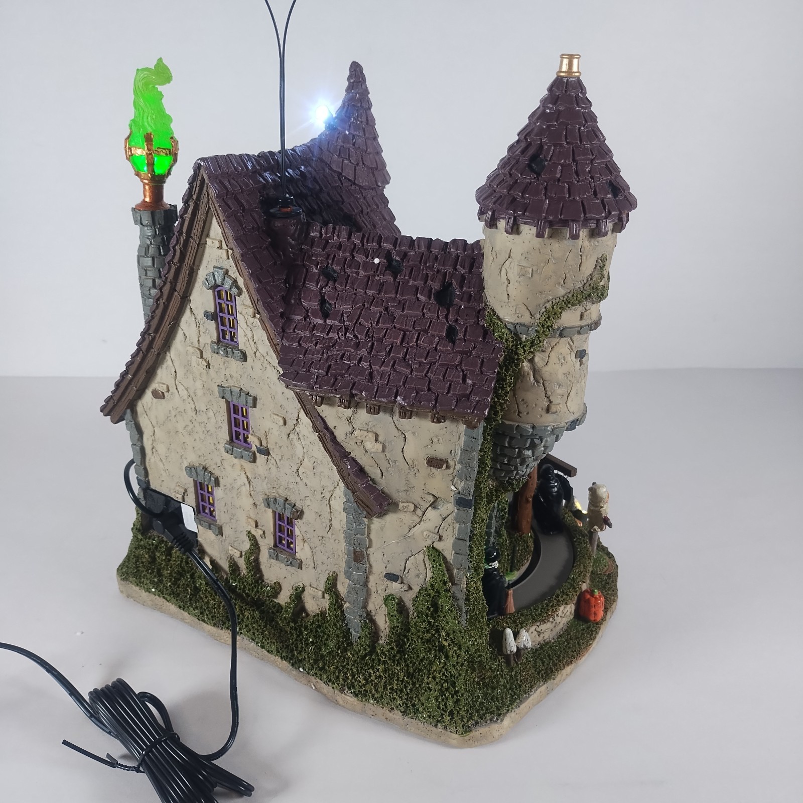 Lemax Spooky Town Wicked Garden Coven #35017 Animation Soundtrack & Lighting