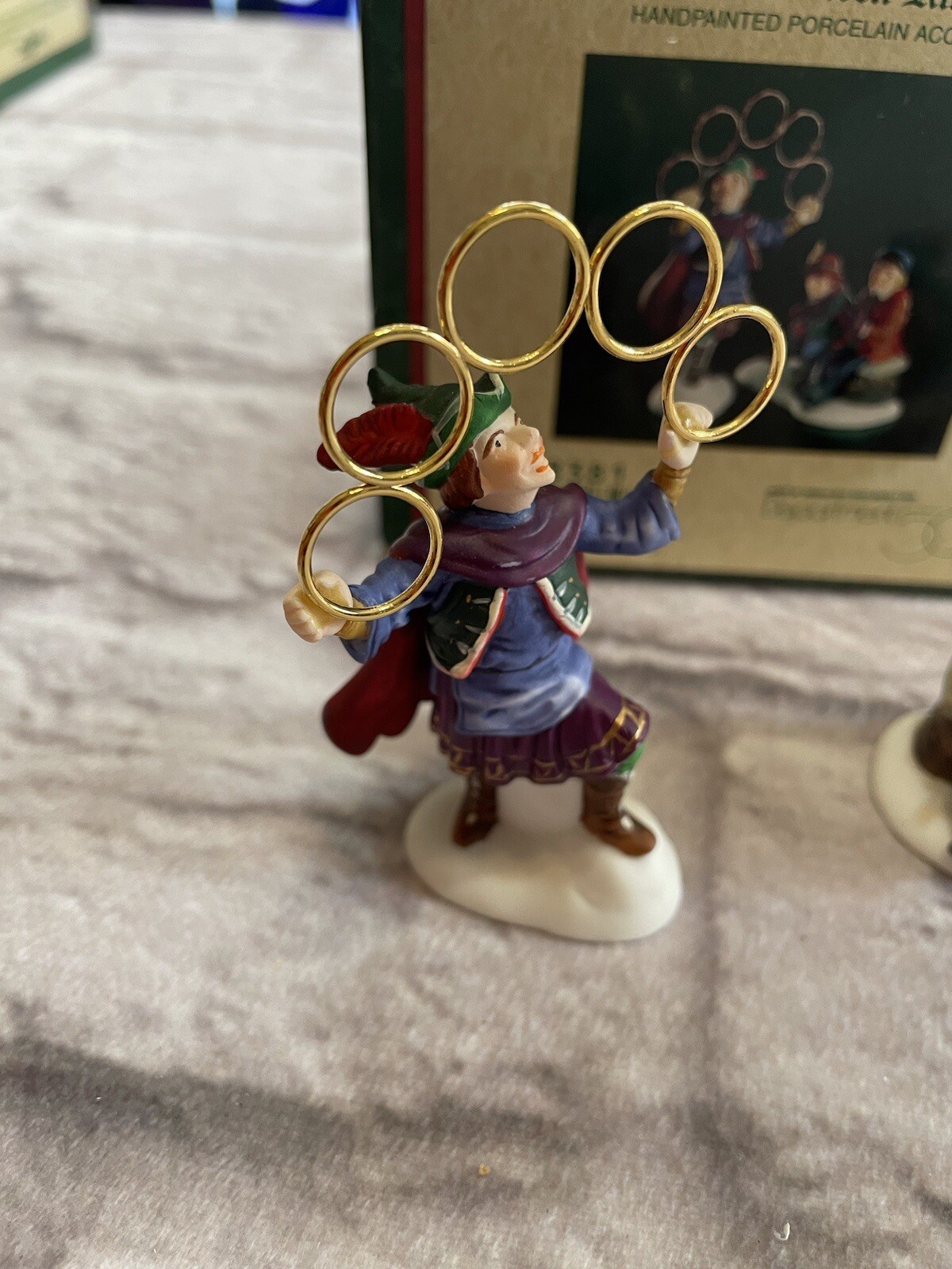 Department 56 Five Golden Rings 12 Days of Dickens Village #58381 W/ Box