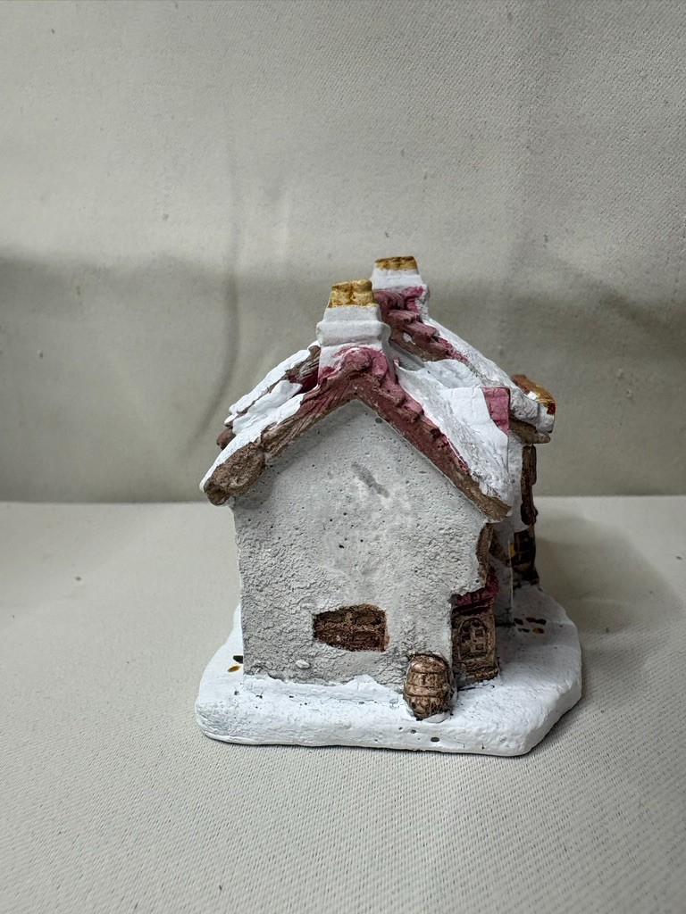 A Dickens Christmas Collec Butcher Shoppe Village House 1988 RSVP Cold Cast W326