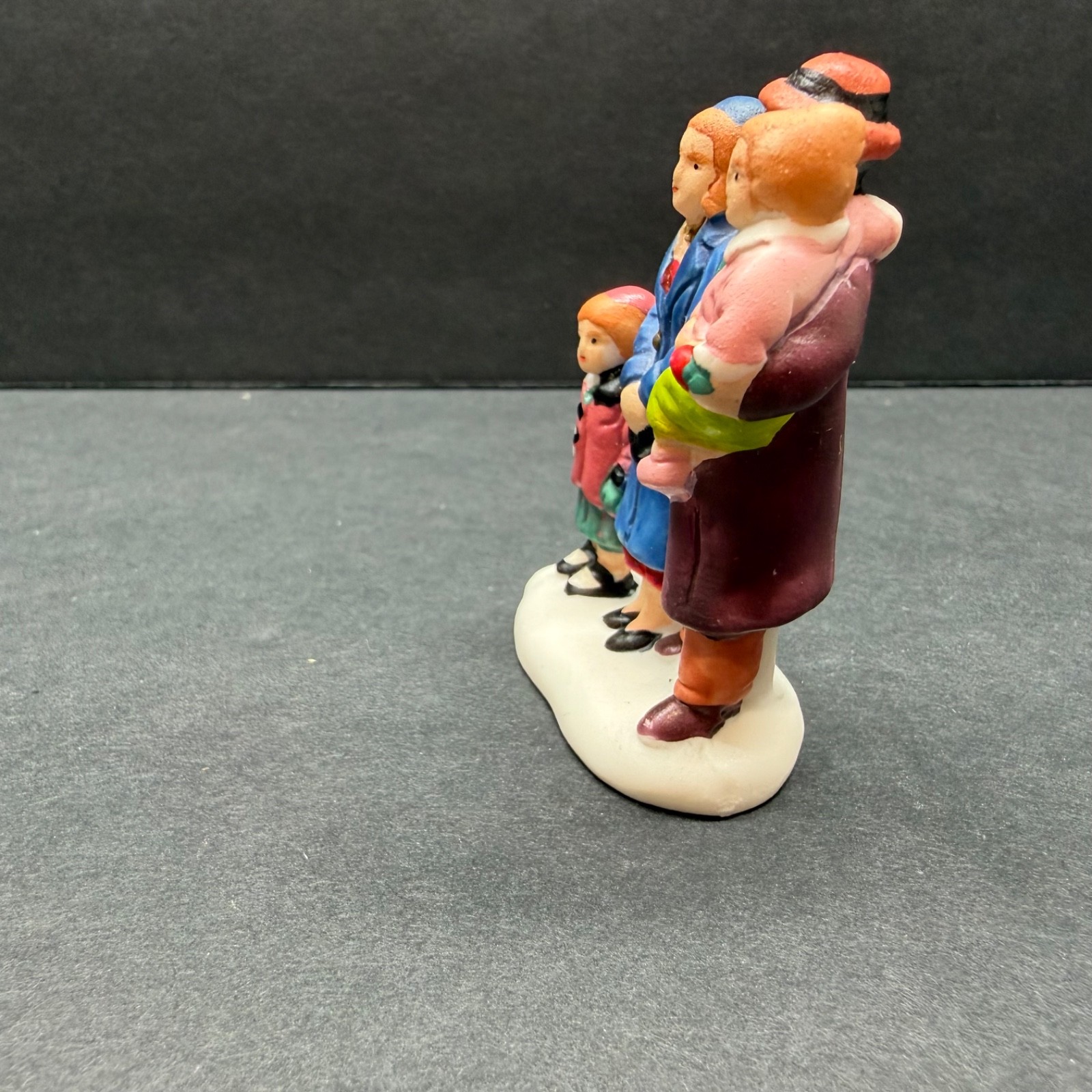 It’s A Wonderful Life George Bailey Mary Zuzu Janie Christmas Village Figurine