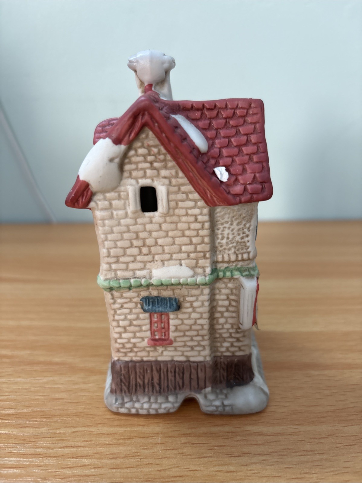 Vintage Share The Joy Illuminated Christmas Village Grocery, No Light
