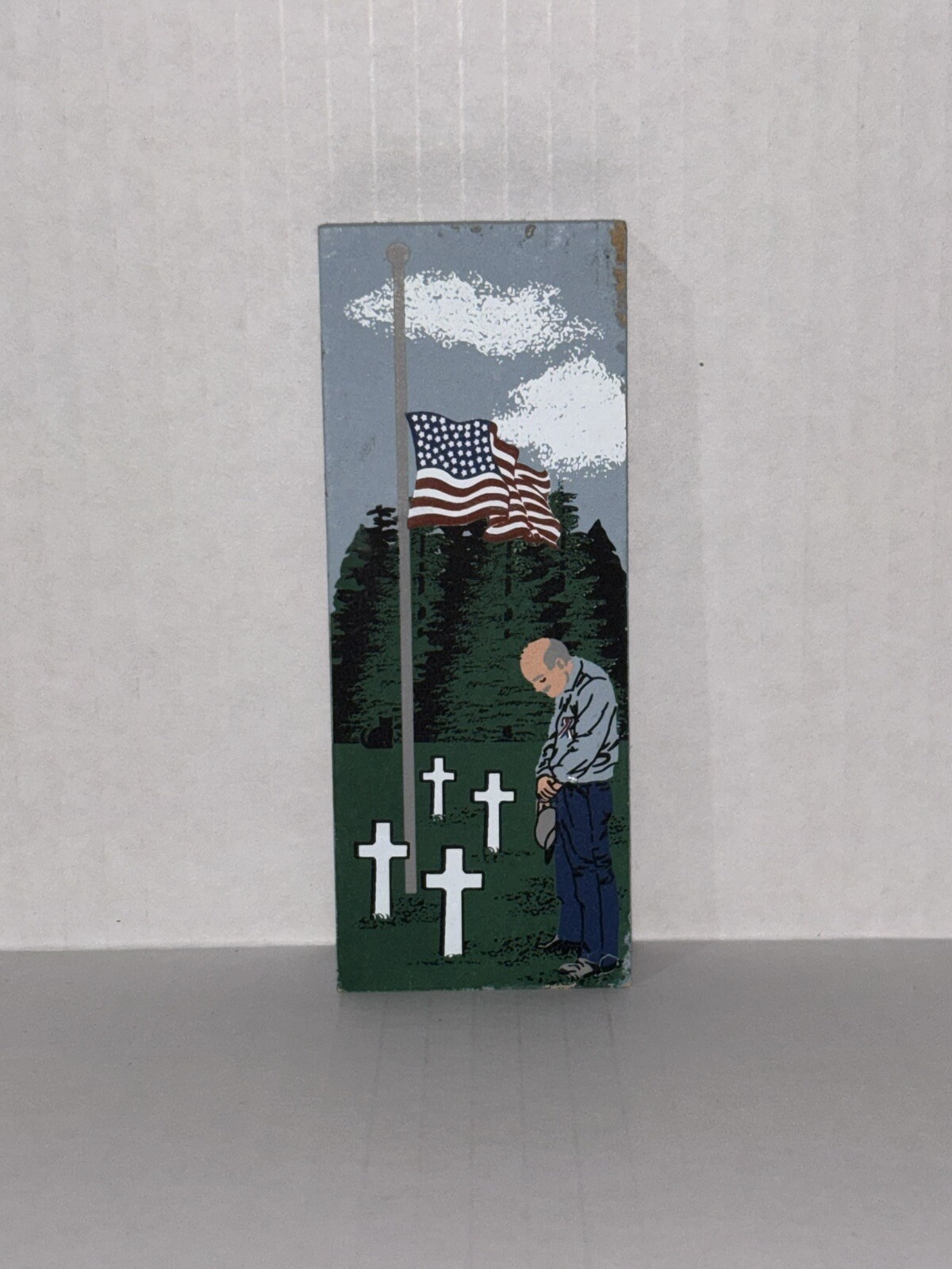 Cat’s Meow Village Collectibles GOD BLESS AMERICA #01-909 NYC Sept 11th Q
