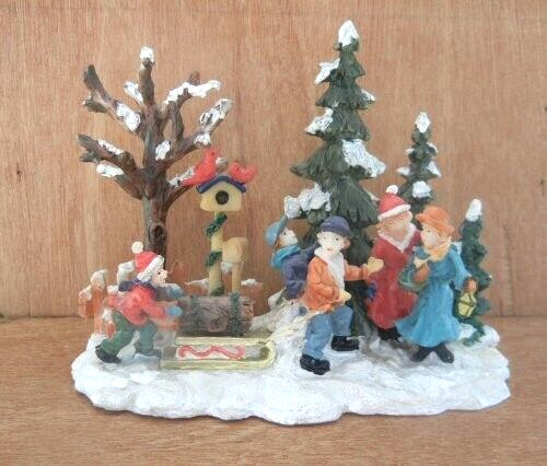 1999 ENCHANTED FOREST VILLAGE KIDS TABLE ACCENT OR CHRISTMAS VILLAGE ACCESSORY