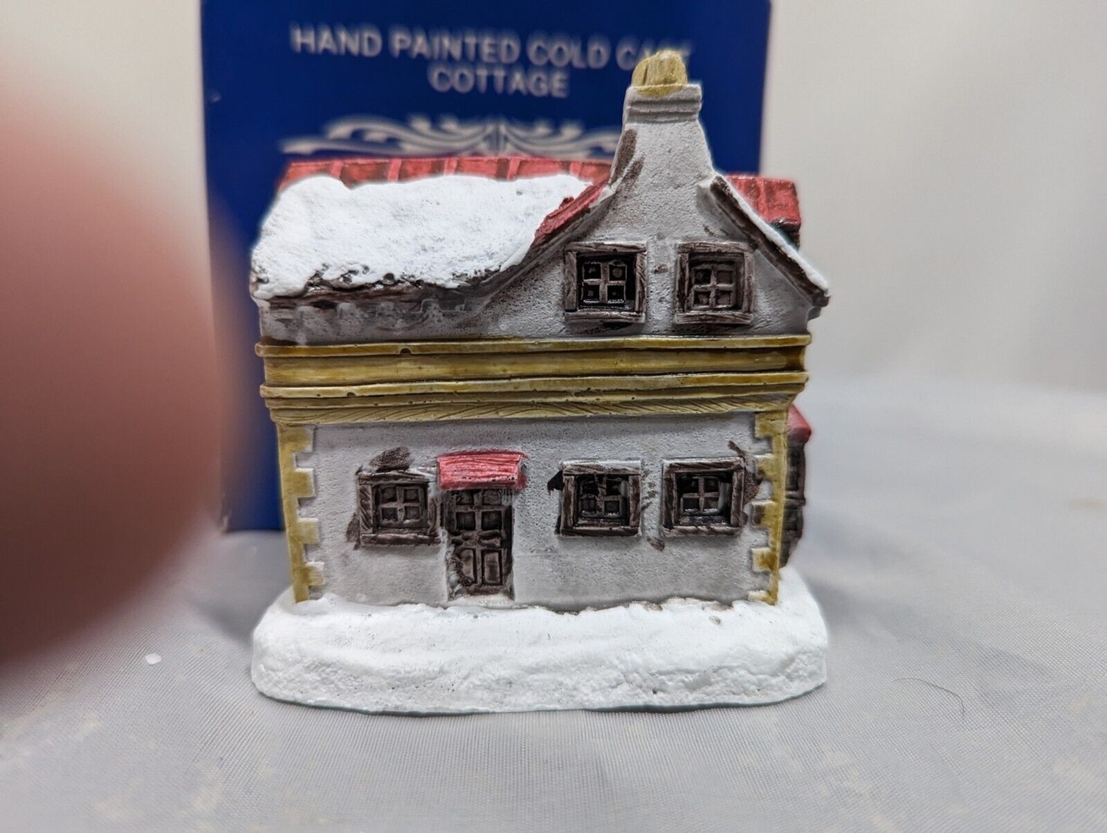 A Dickens Christmas Collection Scrooge Counting House 1988 RSVP Cast Cottage