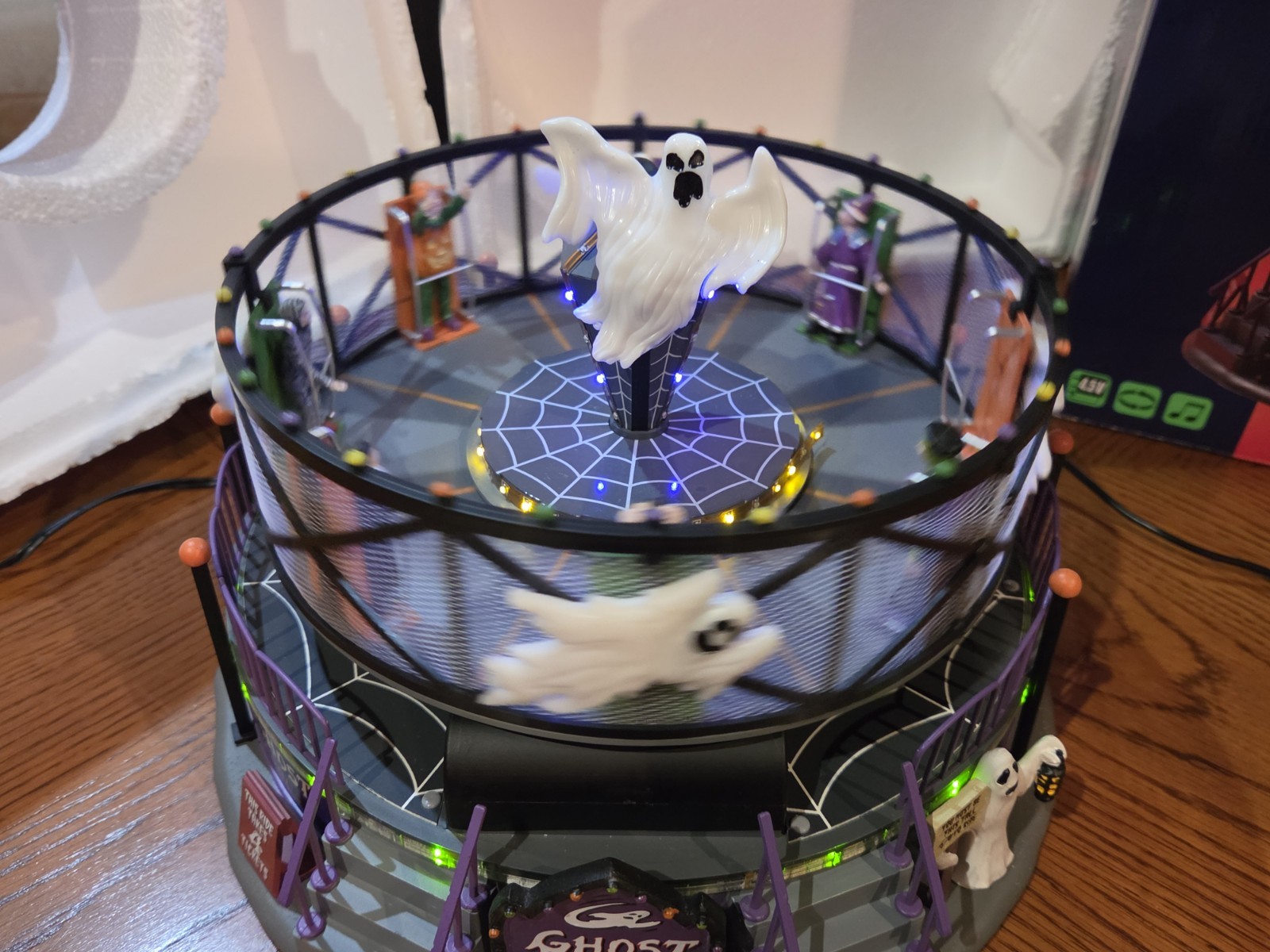 Lemax Ghost Around #74221 Spooky Town Carnival Village