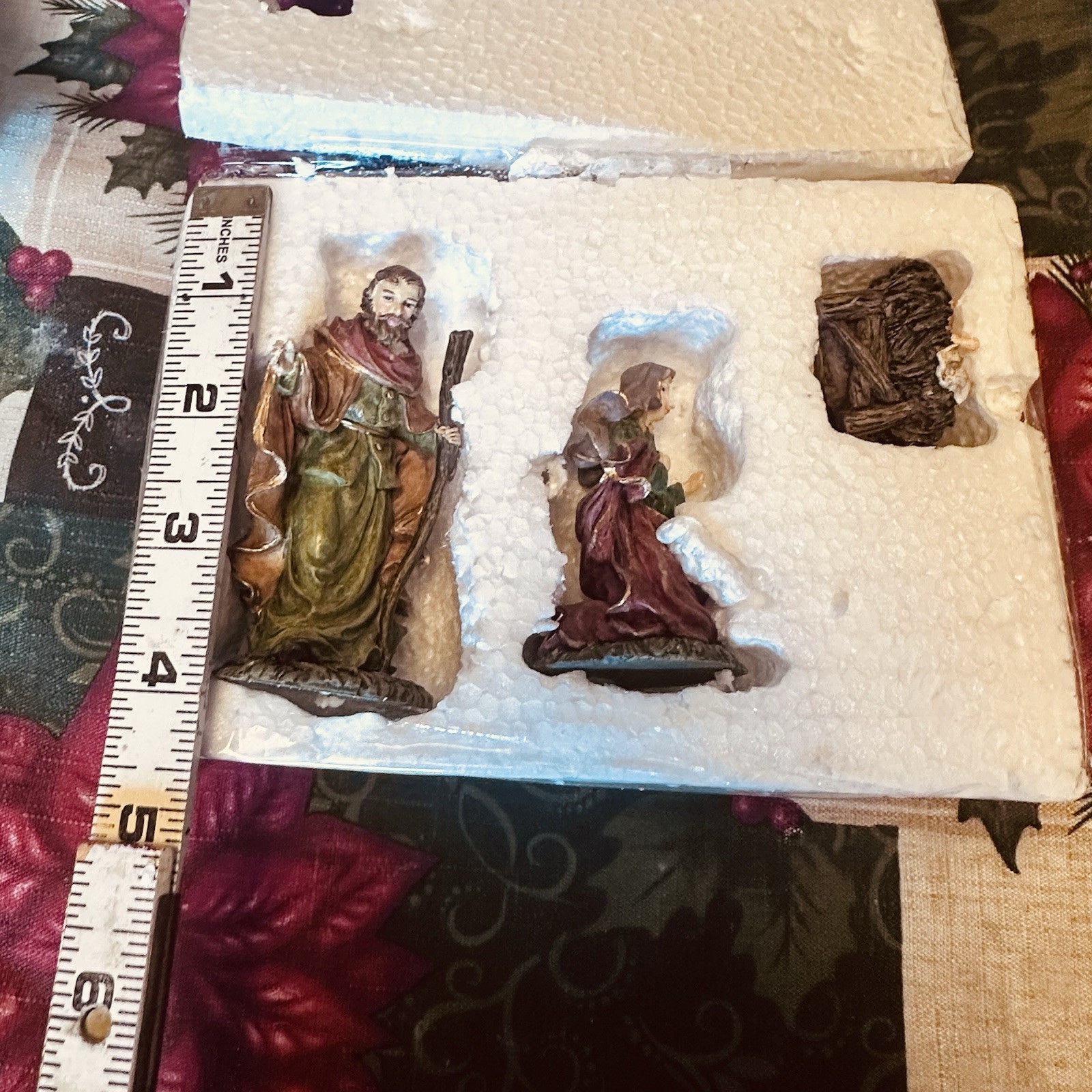 Trim A Home O’ Holy Night Nativity Holy Family Joseph Mary Baby Jesus Christmas