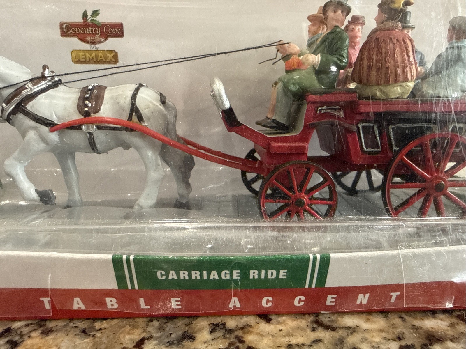 Coventry Cove By Lemax – CARRIAGE RIDE 3841 – Table Accent – 2010