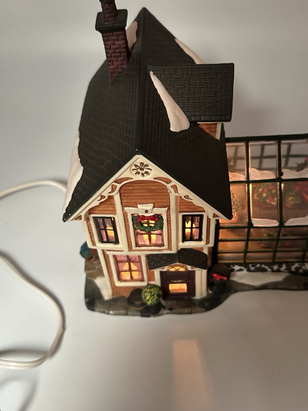 Access Heartland Valley Village Miller’s Nursery Deluxe Porcelain Lighted House