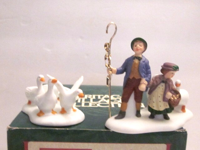 DEPT.56 TWELVE DAYS OF DICKENS VILLAGE “SIX GEESE A-LAYING #58382 BRAND NEW