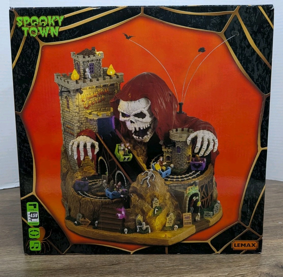 Lemax Spooky Town- Phantom Castle Ride 45216 – Sights & Sounds 2024 Repair