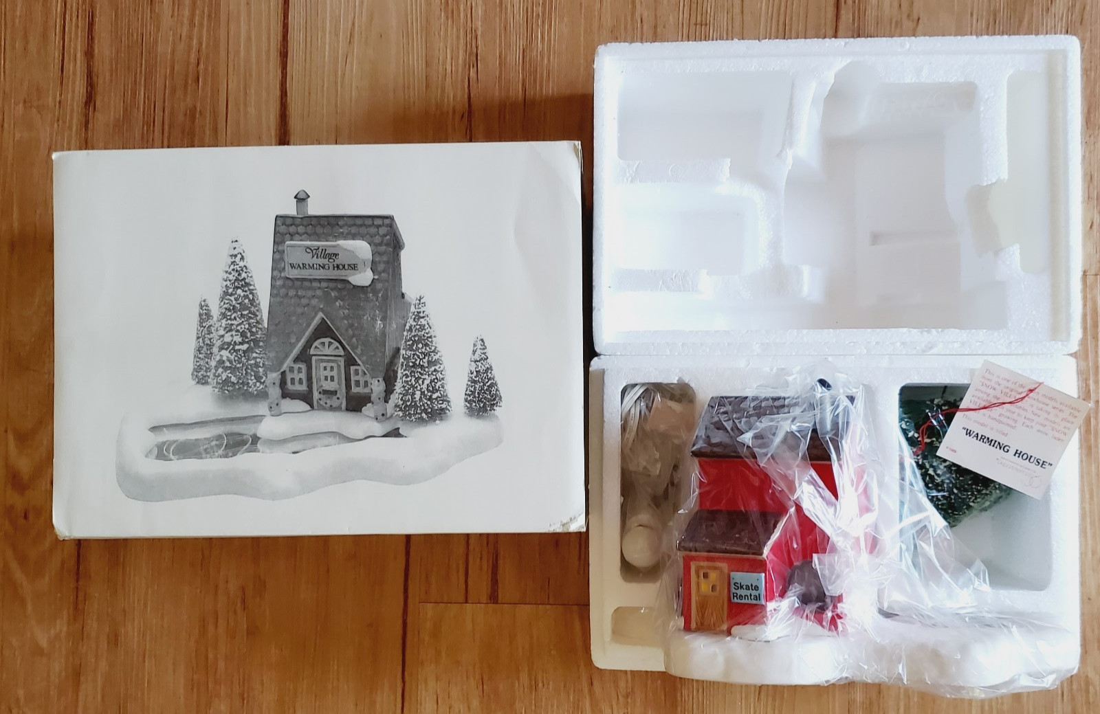 Department 56 Snow Village Warming House #5145-4💖