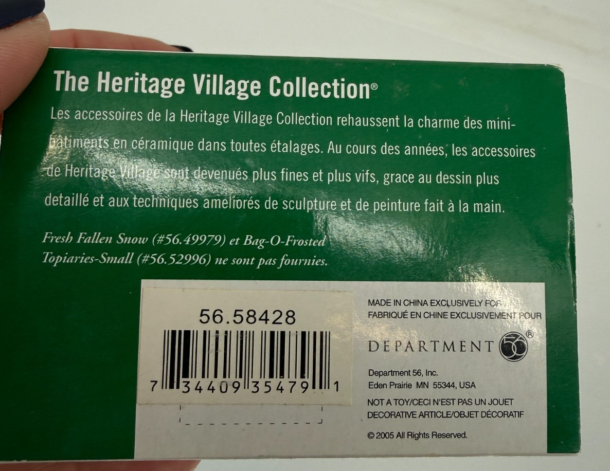 Department 56 Dickens Submitting His First Manuscript Accessory Figure 58428