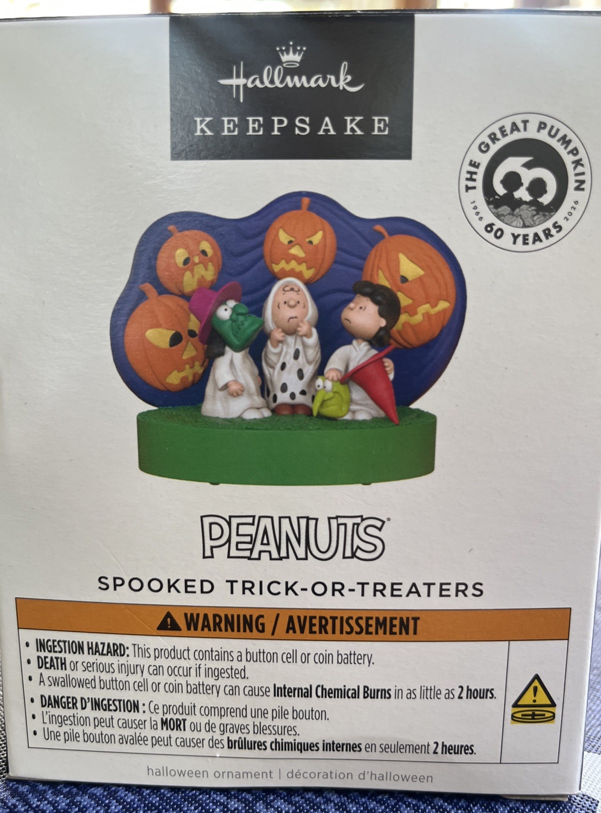 Peanuts It’s The Great Pumpkin Spooked Trick-or-Treaters Halloween Hallmark 2026