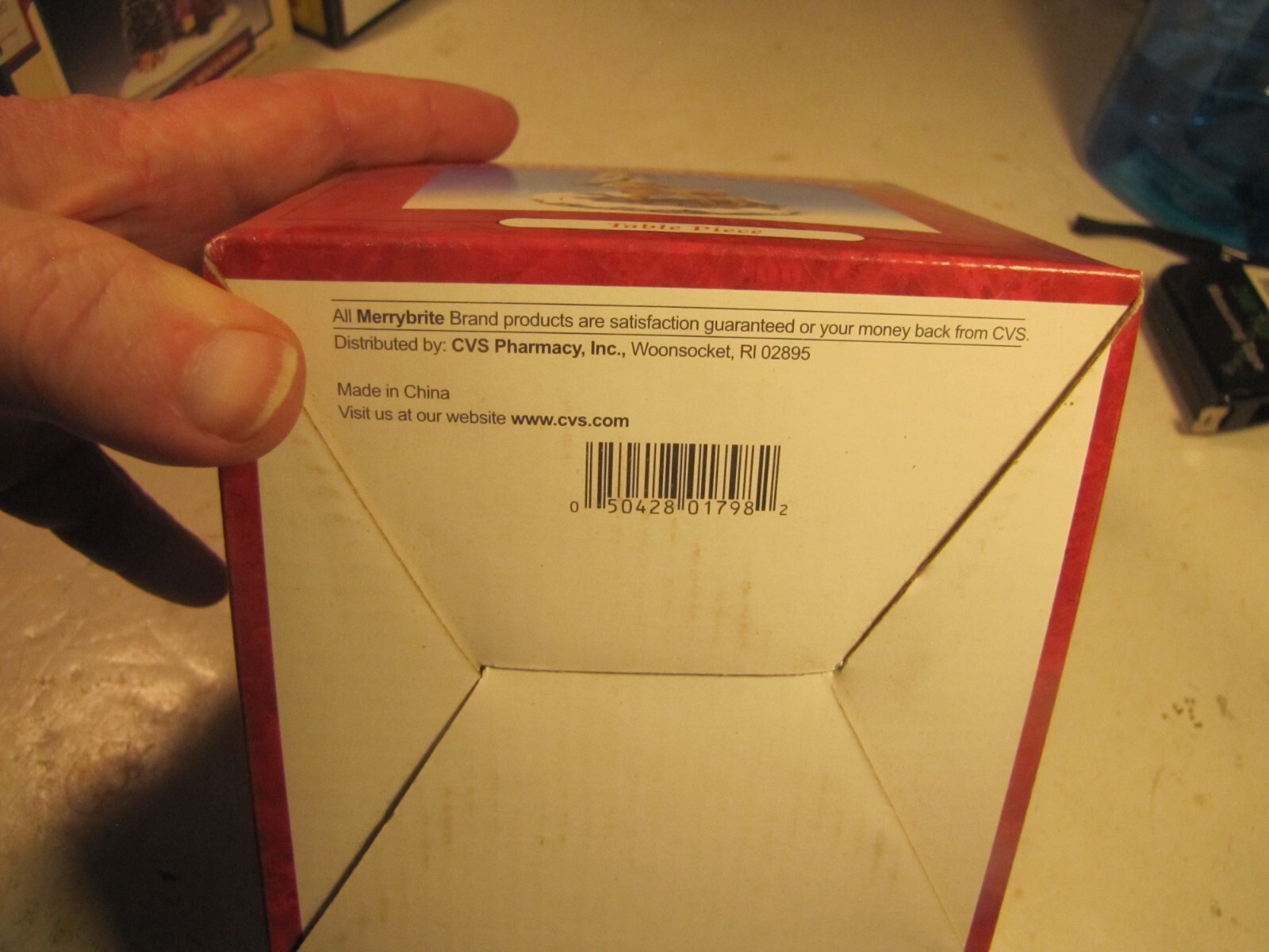 Merryville Table Christmas Accessory original Box