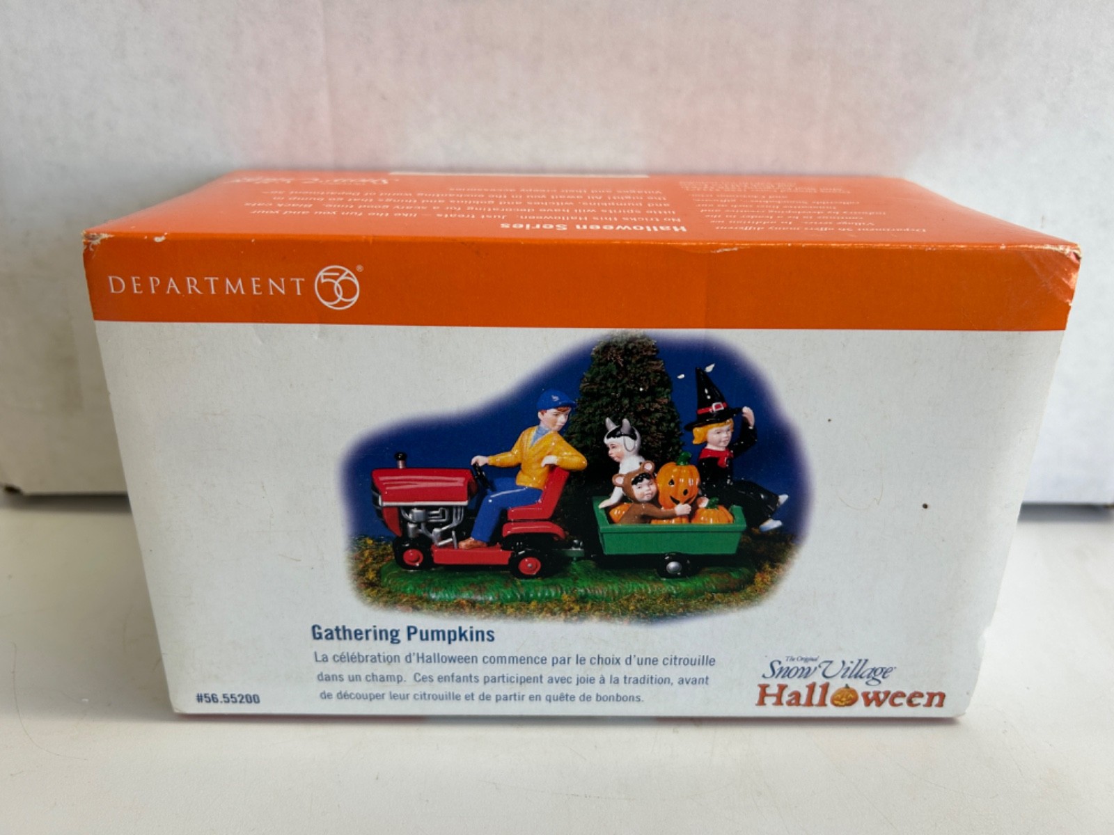 Dept 56 Snow Village Halloween “Gathering Pumpkins” #56 55200